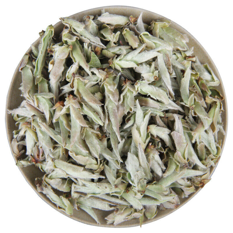 HelloYoung Yunnan Raw Tea Leaves White Buds Spring Tea Raw White Bud Spores Pu'er Raw Tea