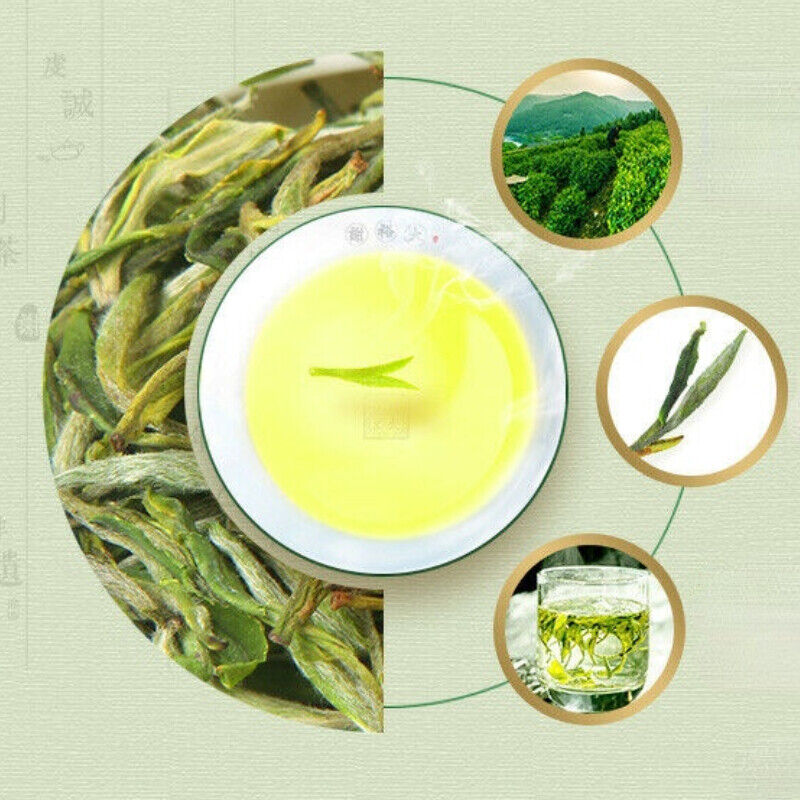 HelloYoung 200g High Quality Alpine Cloud Mist Tea Top Maojian高山云雾茶毛尖谢裕大黄山毛峰绿茶茶叶传统古法实惠袋装