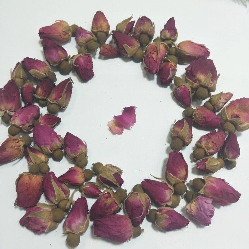 Ping Yin Mei Gui Food Grade Dry Flower Bud Ping Yin Rose Flavor Tea 100g