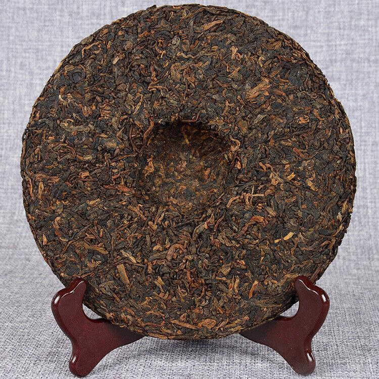 2015 Wild-Harvested old Banzhang mellow ancient tree Pu'er cooked cake tea Main image