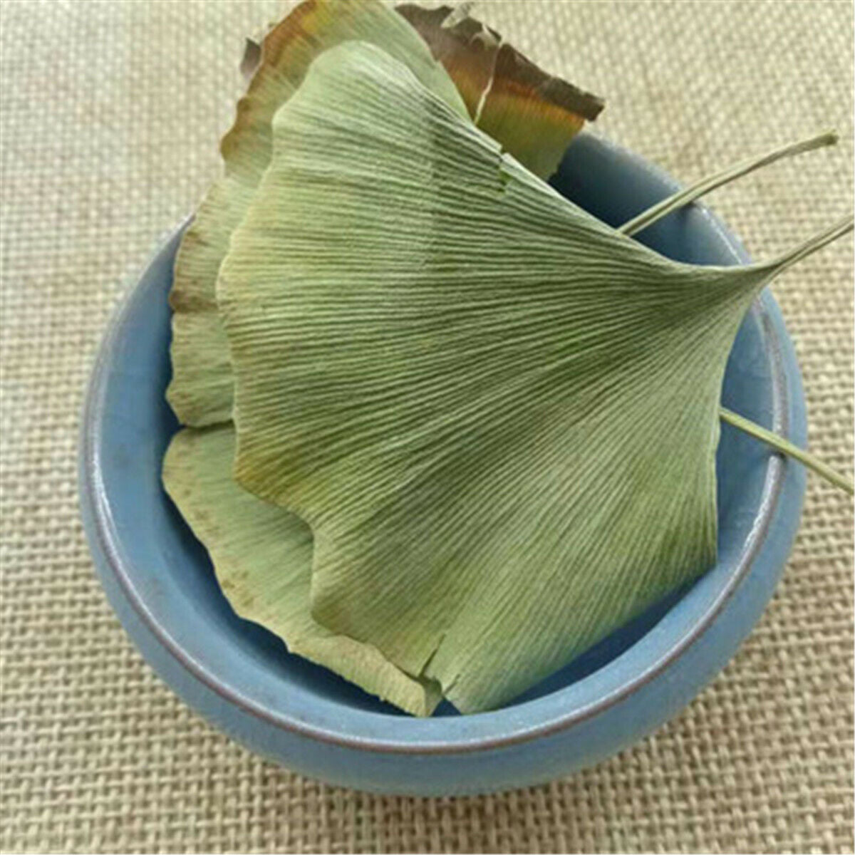 Herbal Tea Ginkgoblätter Tee Chinesisches Kräuterheilmittel Der Wildpflanze Wild