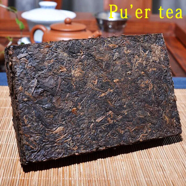 HelloYoung Ripe Tea Oldest Old Puer Tea Dull Red Sweet Honey Puerh Tea Antient Pu'er 250g