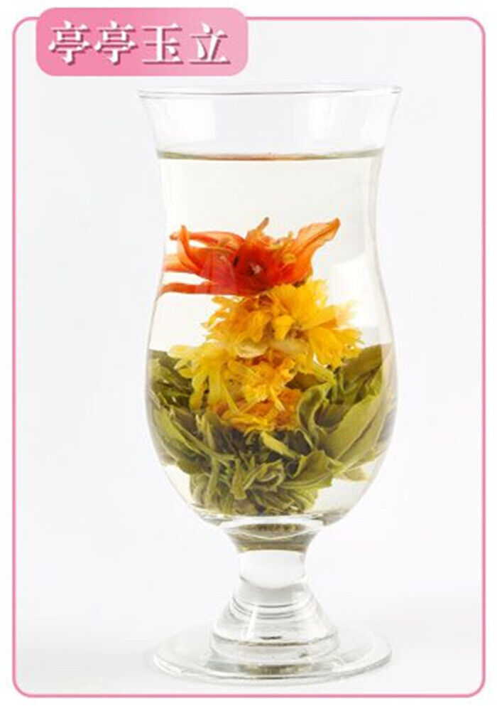 Fresh Loose Tea Natural Marigold Blooming Tea Flowering Tea Balls 20pcs Main image