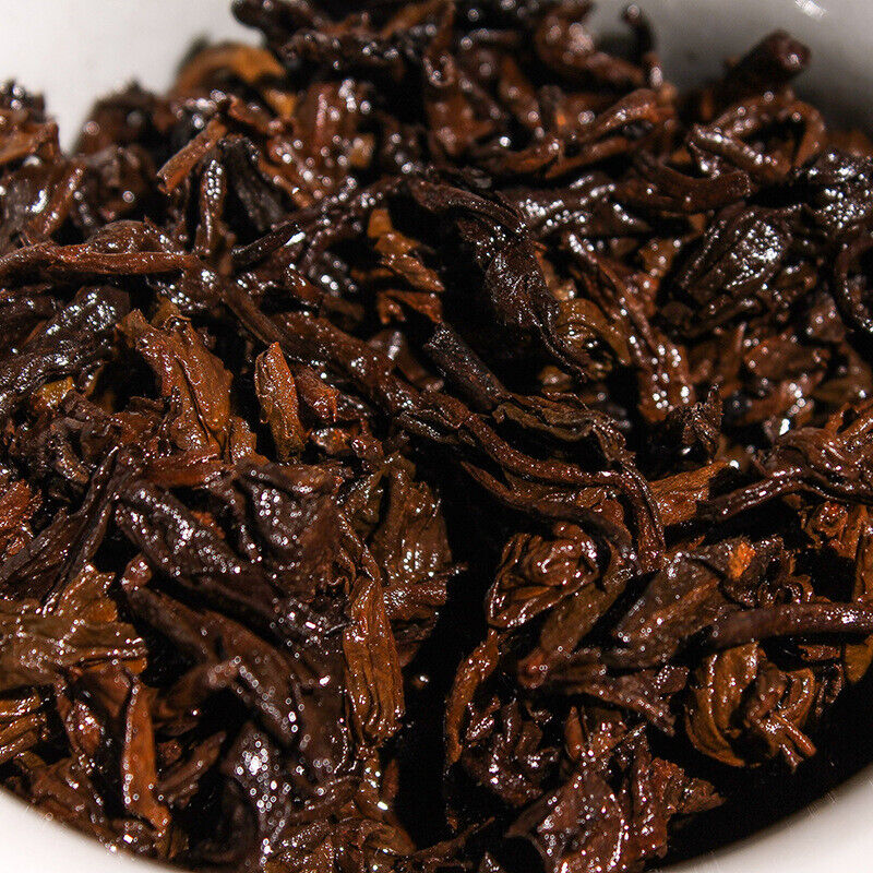 HelloYoung 357g Yunnan Pu'er Tea Ripe Tea The More Ages Better Smells Pu'er Ripe Tea Cake