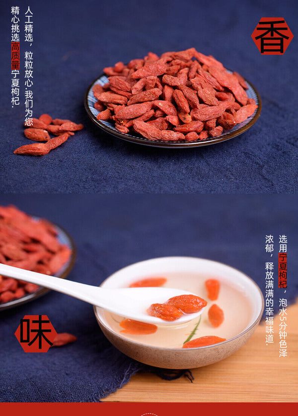 HelloYoung 150g canned goji flower tea Ningxia Zhongning goji
