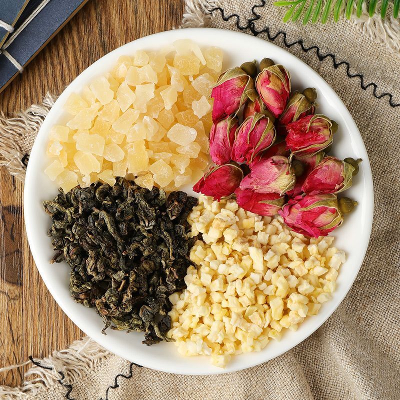 Rose Honig Pfirsich Oolong Tee Blume Früchtetee Weißer Pfirsich Kleinverpackung