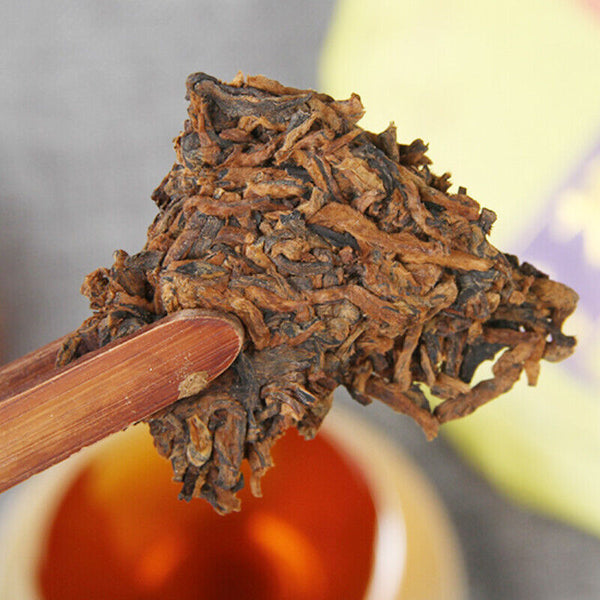 HelloYoung Single Bud Pu'er Tea 357g Emperor Golden Cake Spring Black Tea Pu-Erh Ripe Tea