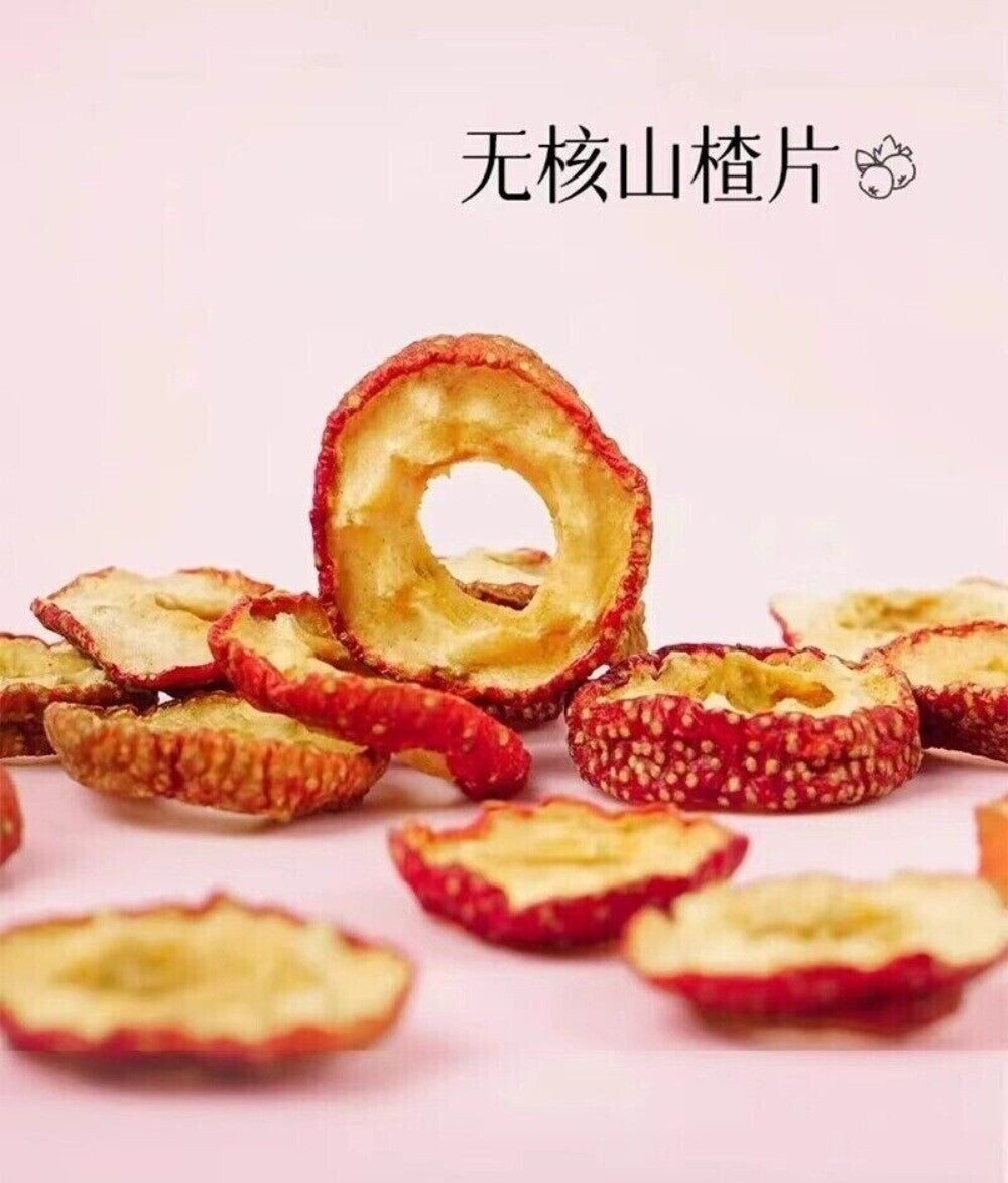 Plum Hawthorn Apple Rose Mulberry Tangerine Peel Herbal Fruit Tea Blend