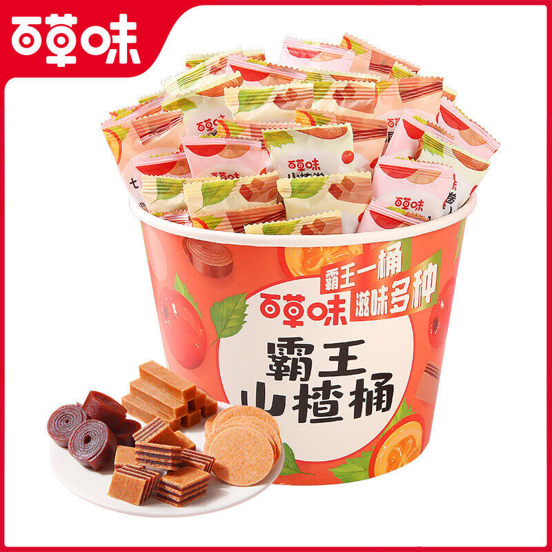 Bawang Hawthorn 550g Hawthorn Slices Sticks Roll Dried Candied Snacks Main image