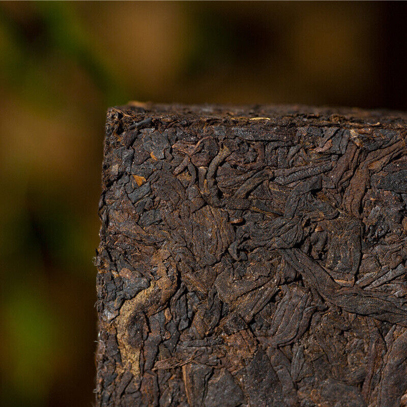 HelloYoung 250g Yunnan Pu'er Tea Brick Brown Mountain Arbor Menghai Big Leaf Spring Tea