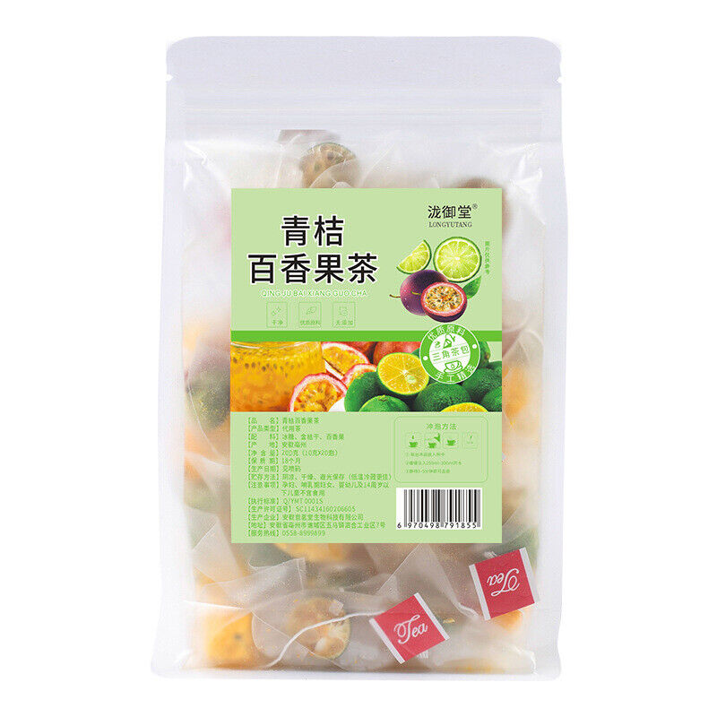 Cold Brew 20 Bags Refreshing Kumquat Lemon Passion Fruit Tea