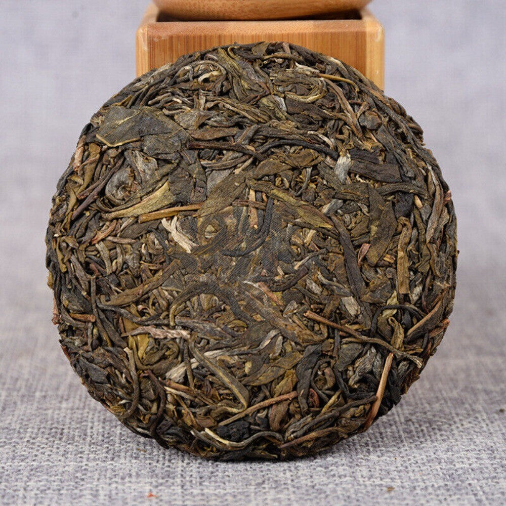 Yiwu Ancient Tree Raw Puerh Cake 100g Yunnan Sheng Cha Premium Secondary image