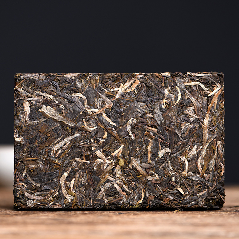 Green Tea 357g/12.59oz Pu'er Tea Brick Nannushan Tea Nectar Health Care