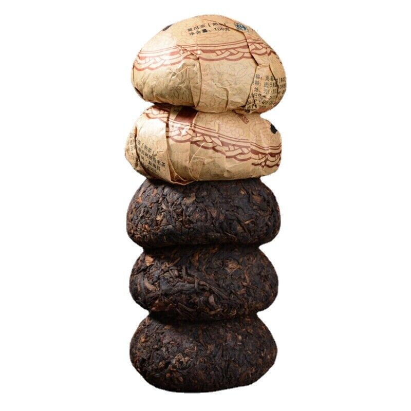 HelloYoung TeaHigh Quality 500g Yunnan Pu'er Cooked Tea Pu-erh Tuocha Black Tea Health