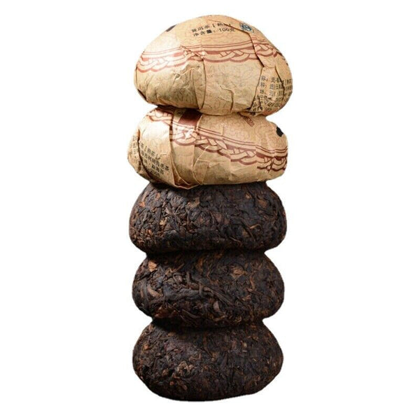HelloYoung TeaHigh Quality 500g Yunnan Pu'er Cooked Tea Pu-erh Tuocha Black Tea Health