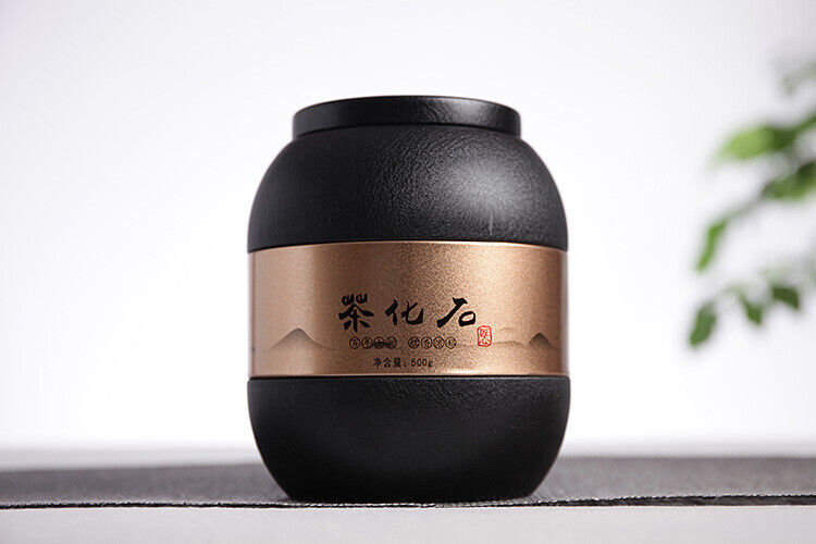 Yunnan Puerh Menghai Ripe Tea Jasmine Tea Fossil 500g Tin