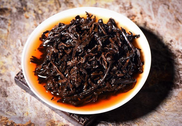 Yunnan Pu'er Ripe Tea Jinmao Gong Pu-Erh Tea Cake Brown Tree Ancient Black Tea
