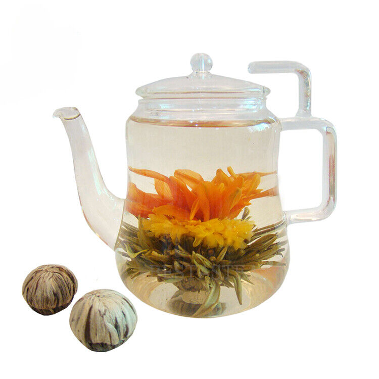 Fresh Loose Tea Natural Marigold Blooming Tea Flowering Tea Balls 20pcs Secondary image