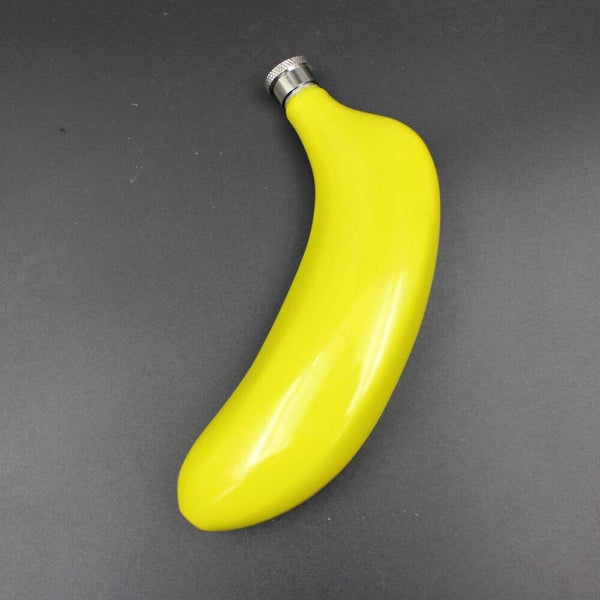 5oz Banana Wine Pot Flask Stainless Steel Hip Flask Vodka Whiskey Alcohol Bottle