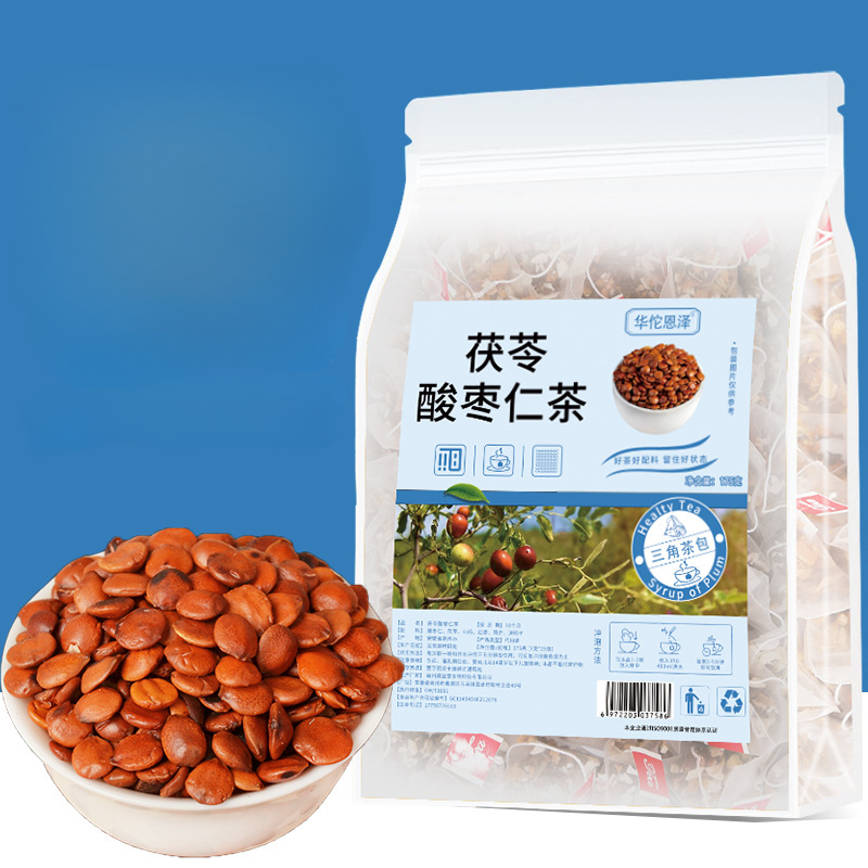 HelloYoung 175g/bag Poria Sour Date Tea Lily Yam Cassia Seeds Tea Health Bag Infusion Tea