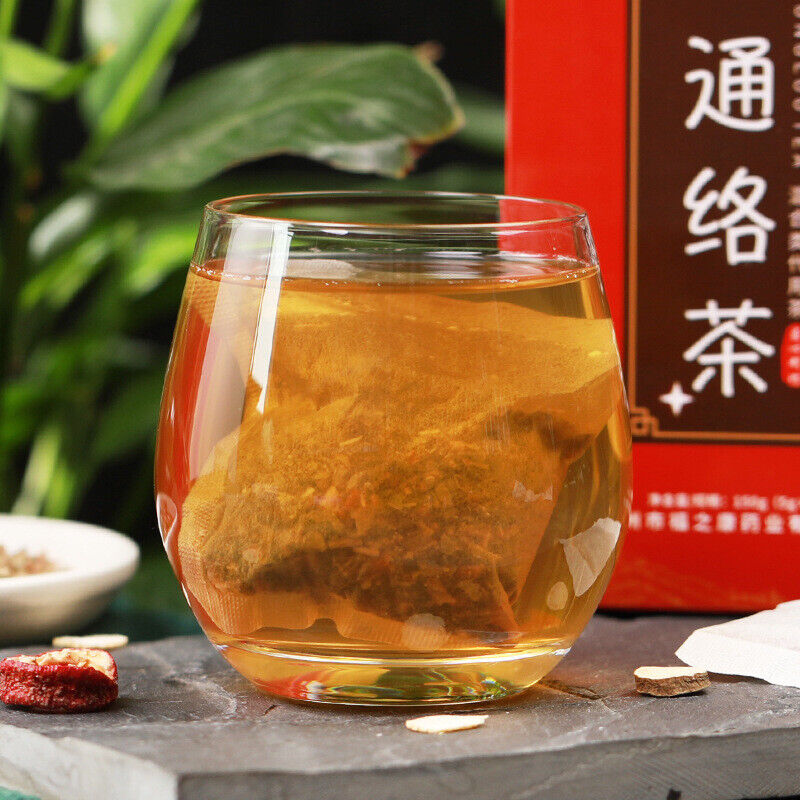 HelloYoung 150g Ginseng seven envelope tea non-vascular almond kudzu essence health tea Secondary image
