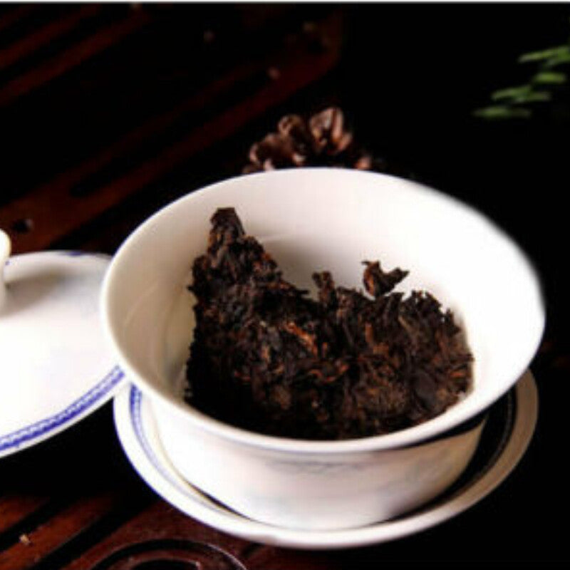 TemuTea 400g Ecology Ancient Tree Puer Tea Ripe Puer Tea Cake