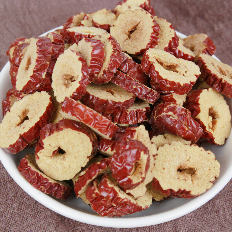 HelloYoung Good Dried Fruit Red Dates Organic Spring Jujube Chinese Herbal Green Food17.6oz