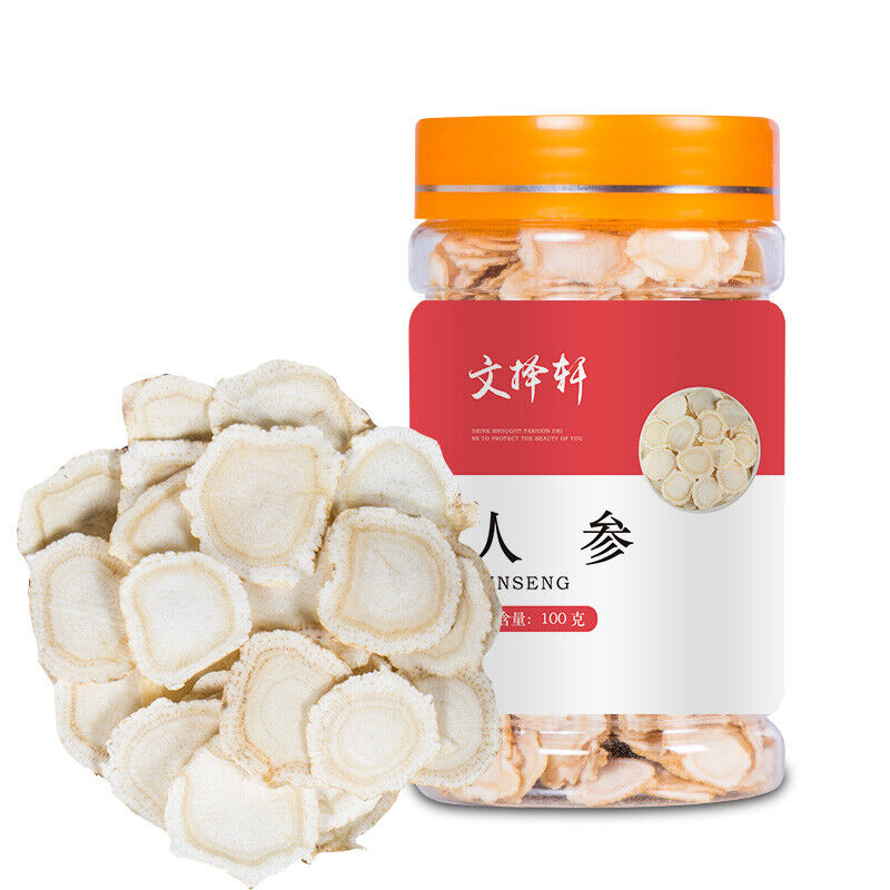 HelloYoung 100g Premium Changbai Mountain Ginseng SlicesCanned High Quality Ginseng人参片