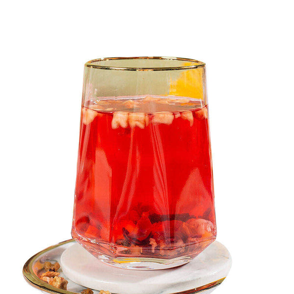 HelloYoung 350g Fruit Tea New Organic Healthy Flower Herbal Tea Pineapple Cantaloupe Canned