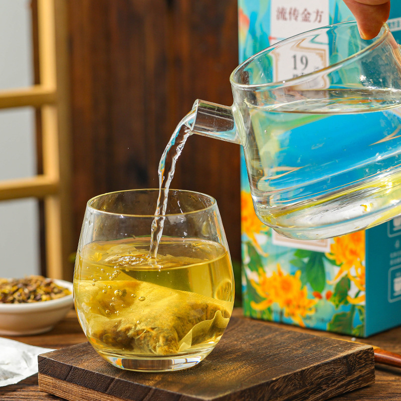 HelloYoung 19 flavors fat sea chrysanthemum tea LuoHanGuo chrysanthemum throat clearing tea