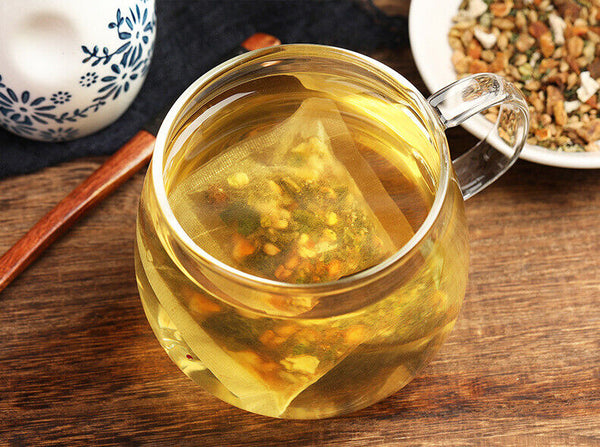 HelloYoung 150g/30bags mulberry leaf tea corn husk lower blood pressure health care tea bag