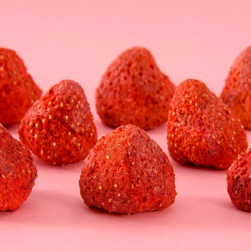 Strawberry Crisp Whole Strawberry Freeze-dried Strawberry Fruit Crisp Snacks