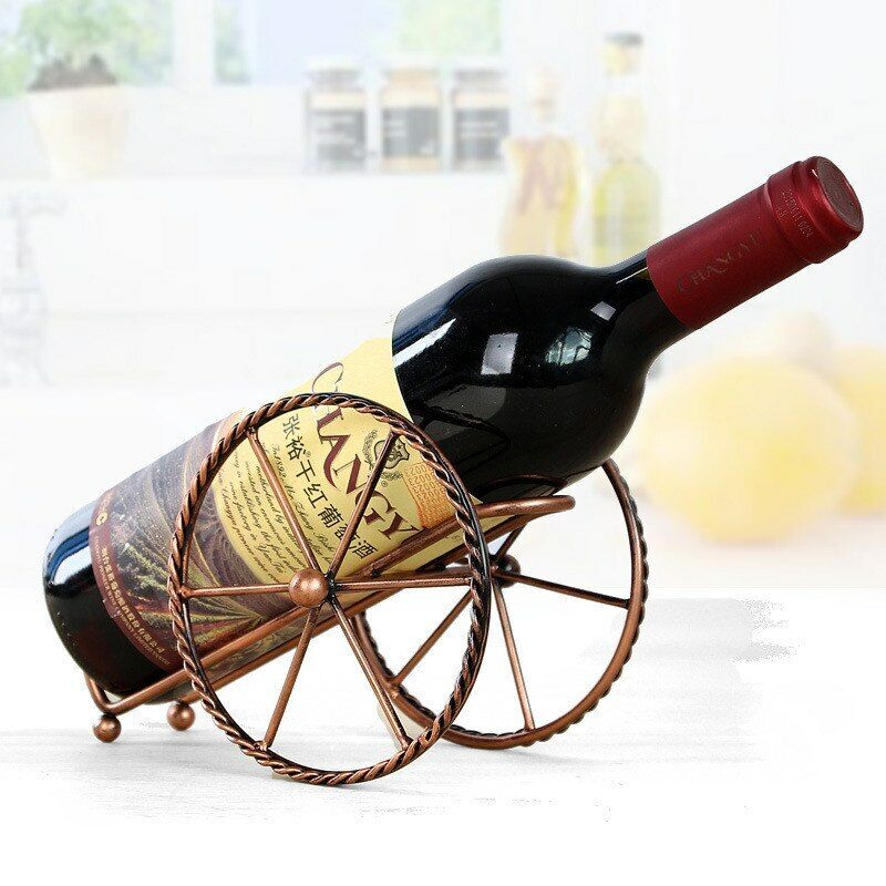 Wine Bottle Racks Bottle Holder Home Kitchen Bar Handmade Plating Display Shelf