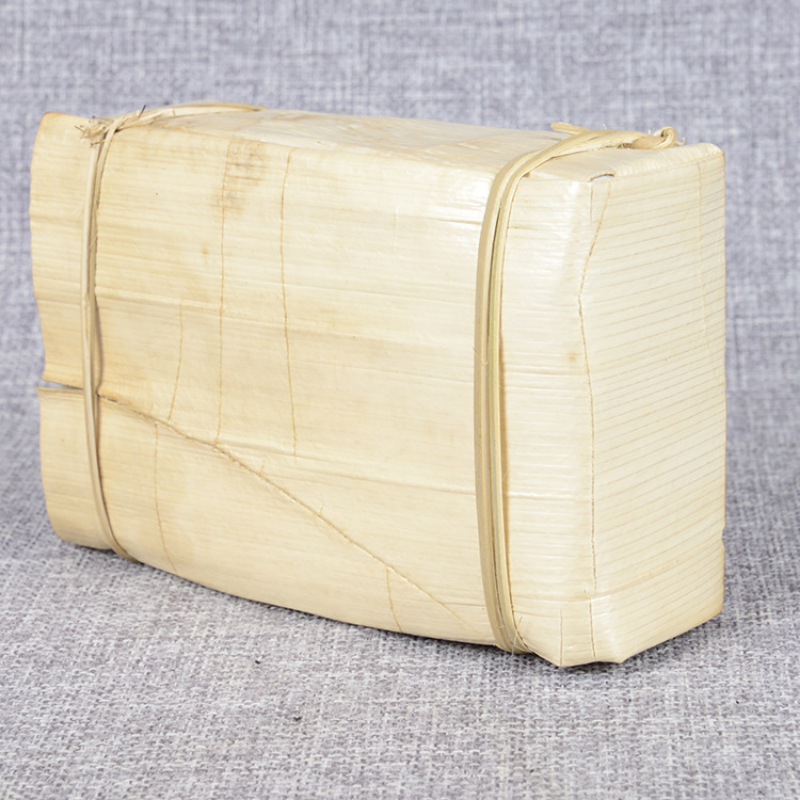 Pu'er Tea Bamboo Shoot Shell Packing Health Care 250g/8.8oz Premium Ripe Brick