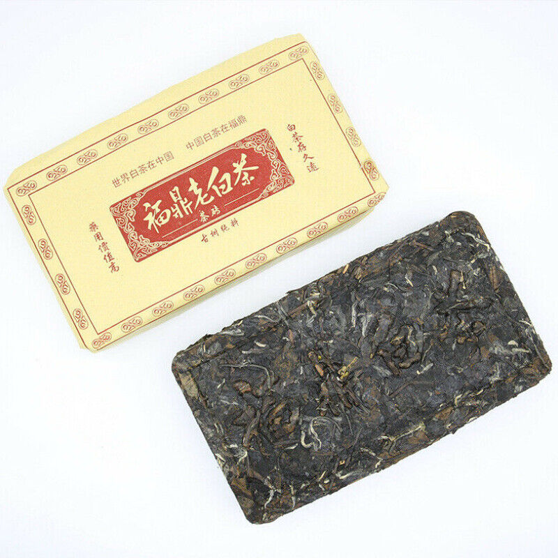 HelloYoung Brick Lao Shou Mei White Tea Cake Health Care 1kg High Quality Fuding White Tea Main image