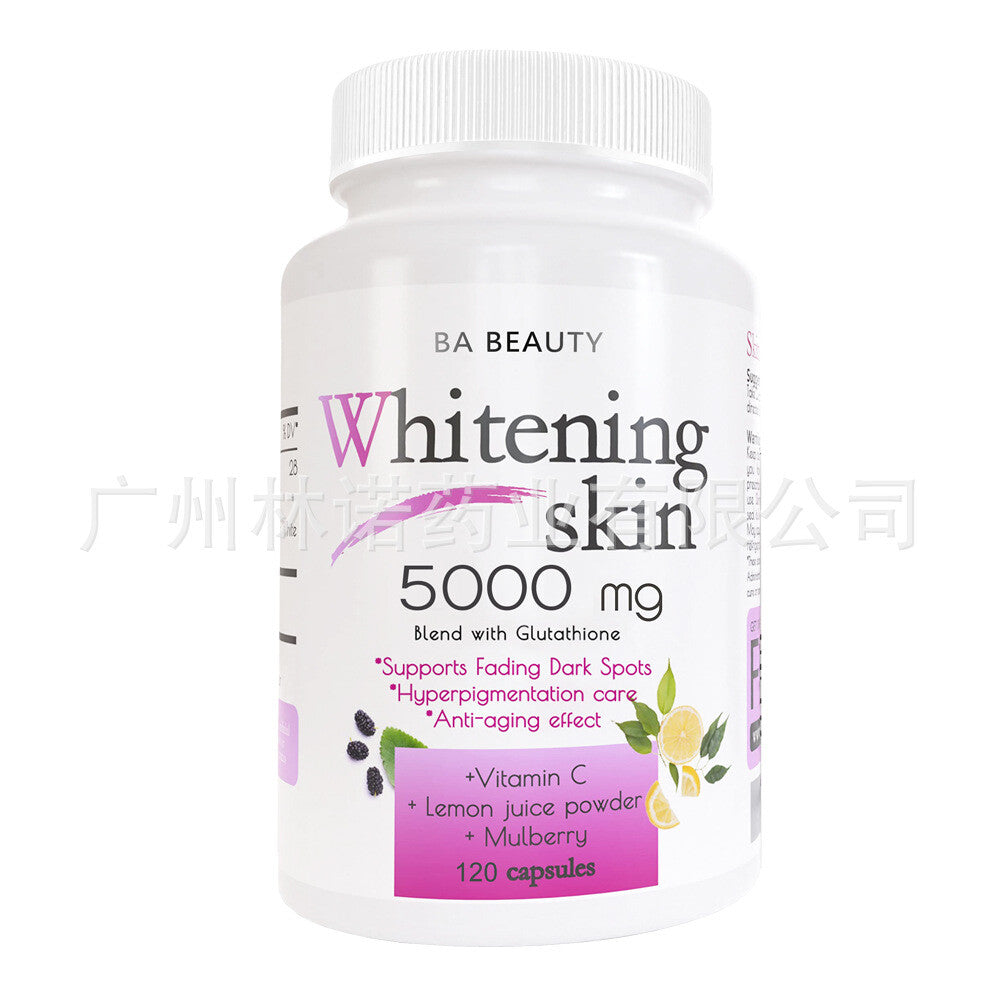 Easy toabsorb Whitening Skin 5000mg capsule|L-GLUTATHIONE PILLS-60/120caps