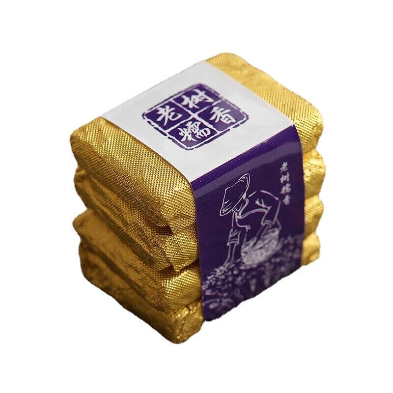 HelloYoung 500g Yunnan Pu-erh Ripe Tea Glutinous Aromatic Mini Square Brick Tea Thin Slices Main image