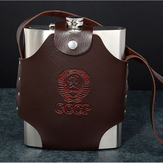 Alcohol Bottle Belt Case Stainless Steel Hip Flask Liquor Whisky Portable Pocket