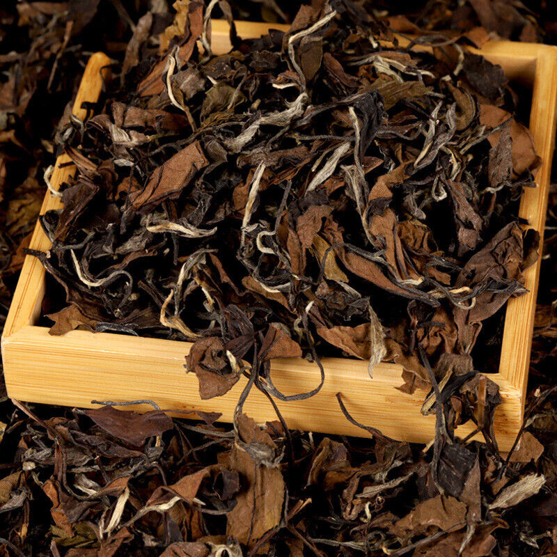 HelloYoung Fuding Old White Tea Gongmei Chenpi White Tea Leaves Loose