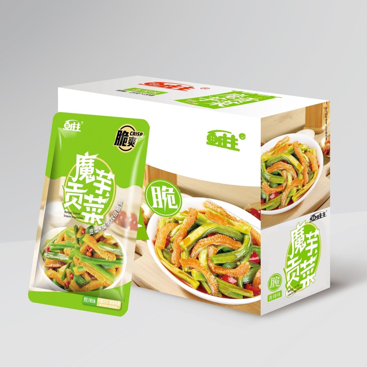 Instant Konjac Vegetables Spicy ready-to-eat Konjac side dish Secondary image