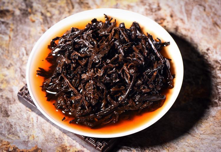 200g Yunnan Puerh Tea Ripe Bulang Jinhao Gong Cake Tea Old Trees Cooked Puer Tee