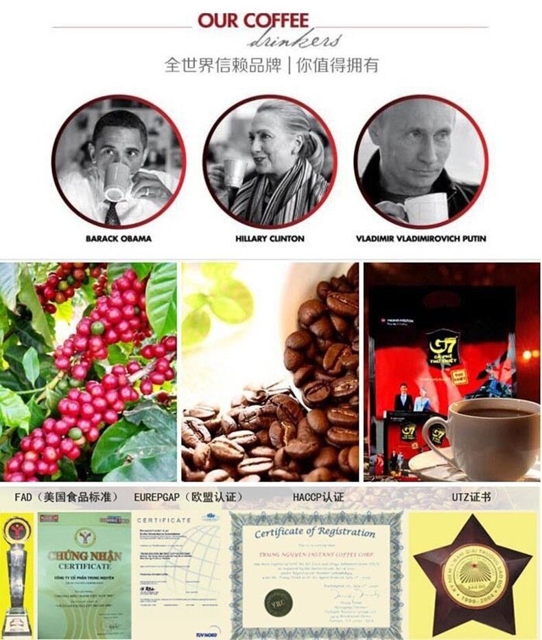 100% Instant Coffee Original Packaging Vietnam Imported Black Coffee Hot Sale