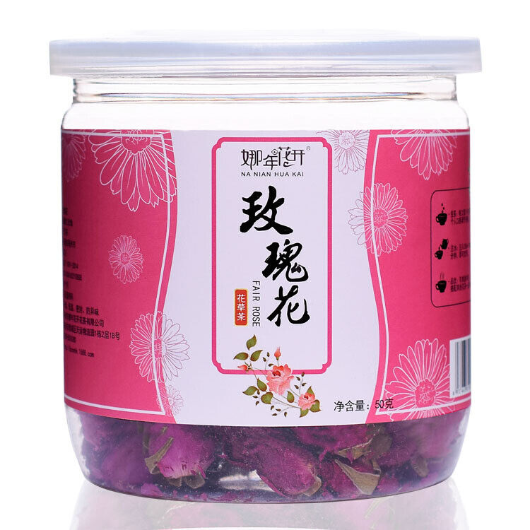 HelloYoung 50g Rose Tea Shandong Pingyin Rose TEA Herbal healthy Rose Main image