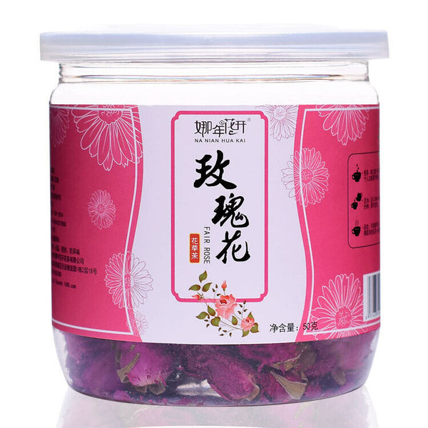 HelloYoung 50g Rose Tea Shandong Pingyin Rose TEA Herbal healthy Rose
