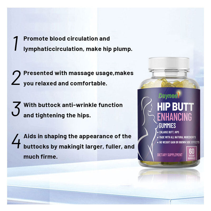 Hip Butt Enhancing Gummies – Big Butt Capsules, Boost & Firming 60 Capsules Secondary image