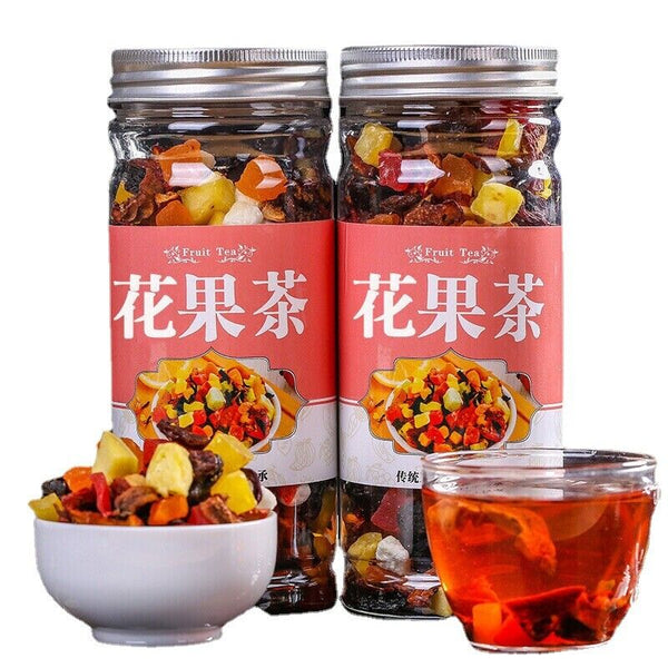 HelloYoung 180g Natural Handmade Fruit Tea Canned Ecology Flower Herbal Tea Drink Gift Tea