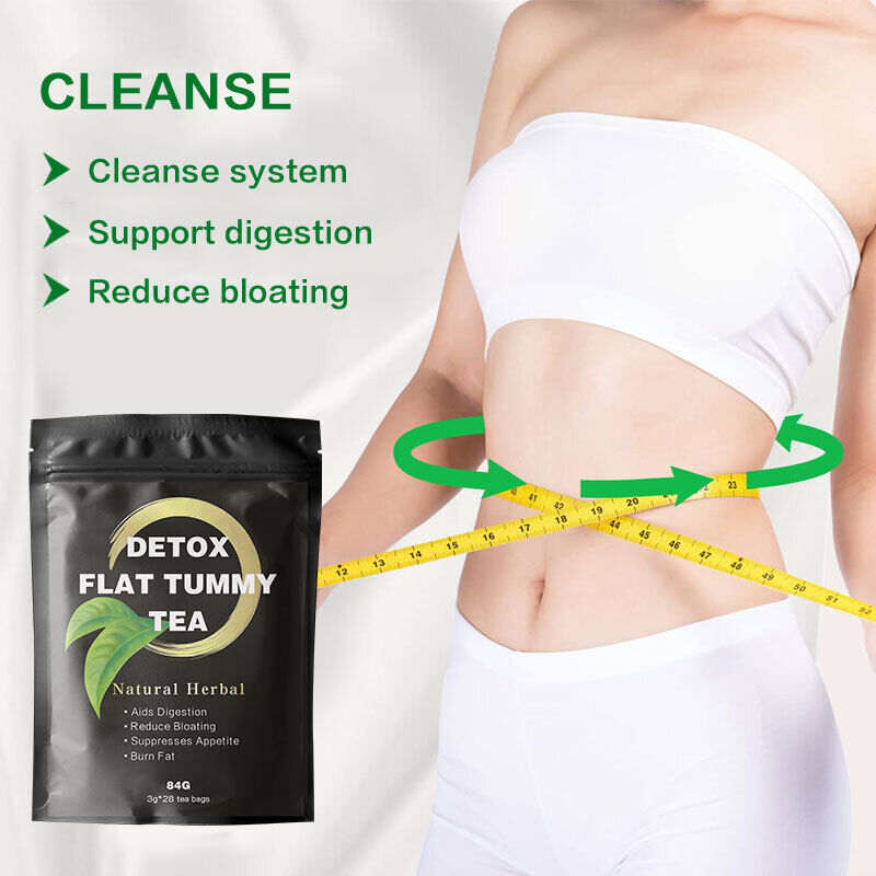 Detox Flat Tummy Tea Bag Natural Organic Herbal Skinny Diet Belly Slimming Tea Main image
