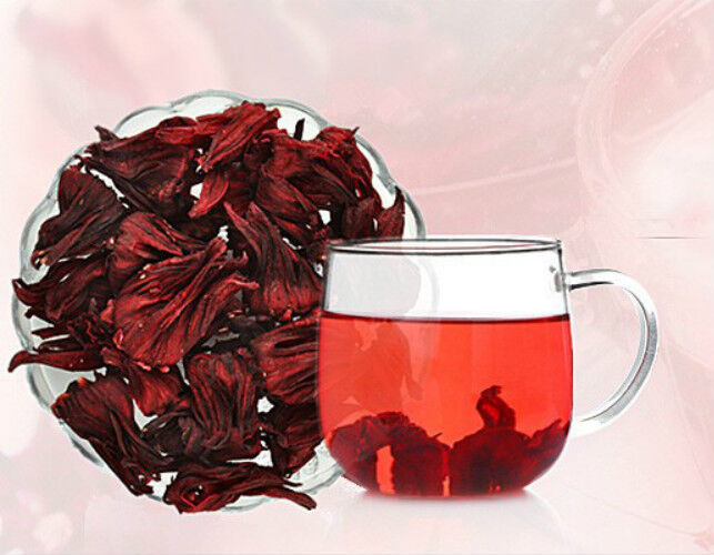 50g Hibiskus Tee Roselle Blume Tee Natürlicher Duft Kräutertee Detox Tee