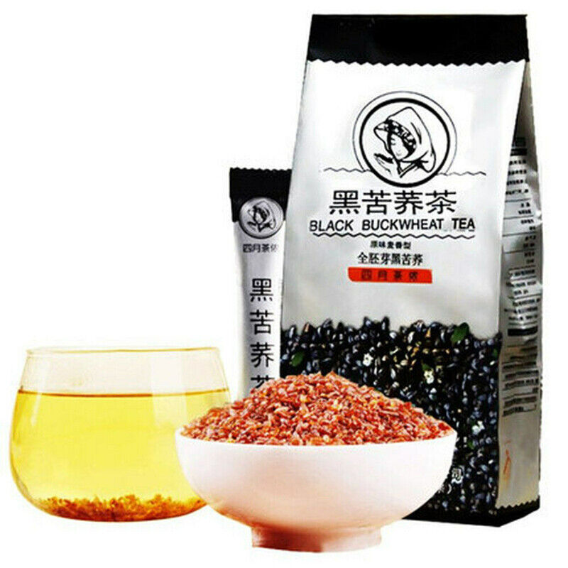 HelloYoung 300g Premium Black Buckwheat Tea Top Black Tartary Buckwheat Full Chinese Tea Secondary image