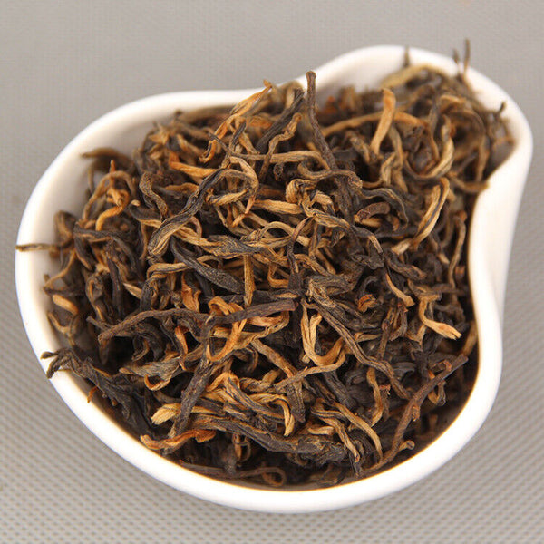 HelloYoung 80g Yunnan Dian Hong Kung Fu Tea Handmade Black Tea 2.8 Oz